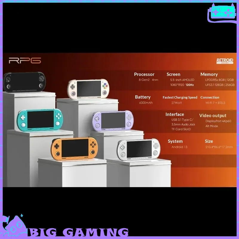 Gaming Retro Arcade - Portable Game Retro Game Console Storage