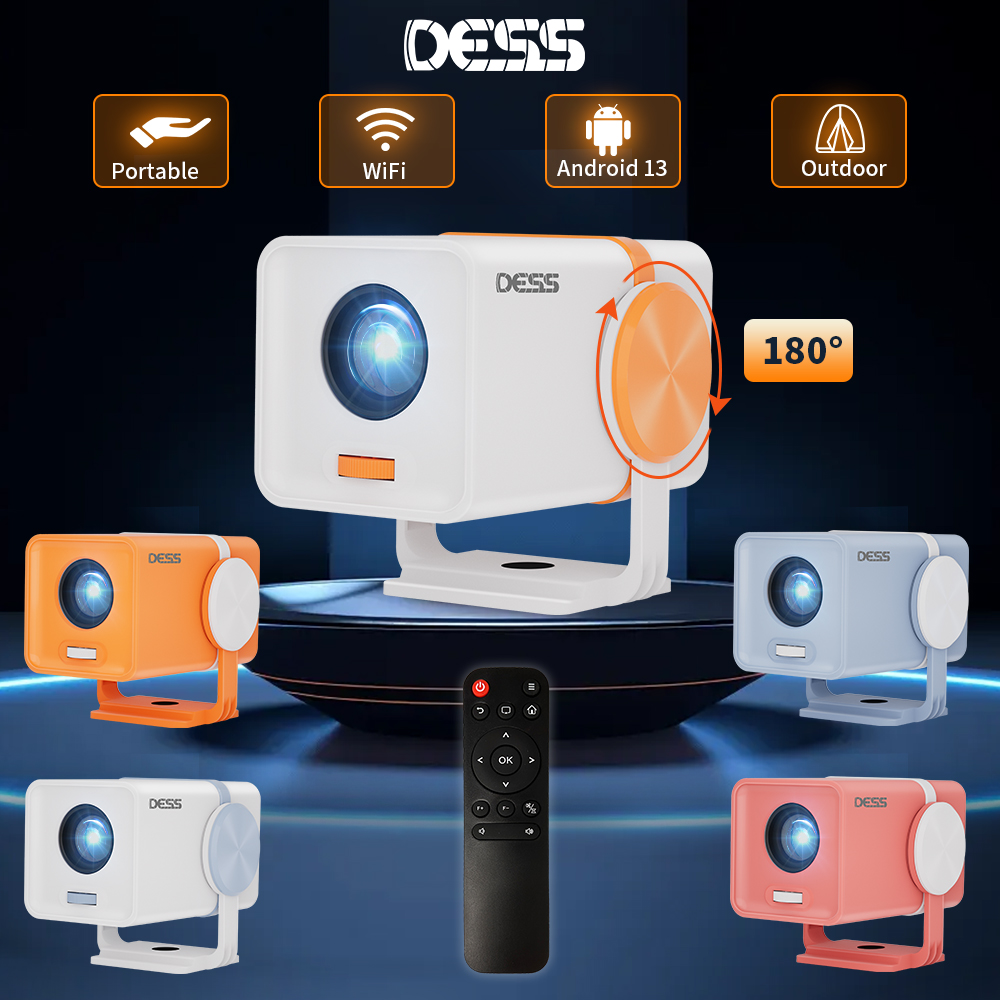 Retro Gaming And Projector - DESS Projector Android 13 Dual Band