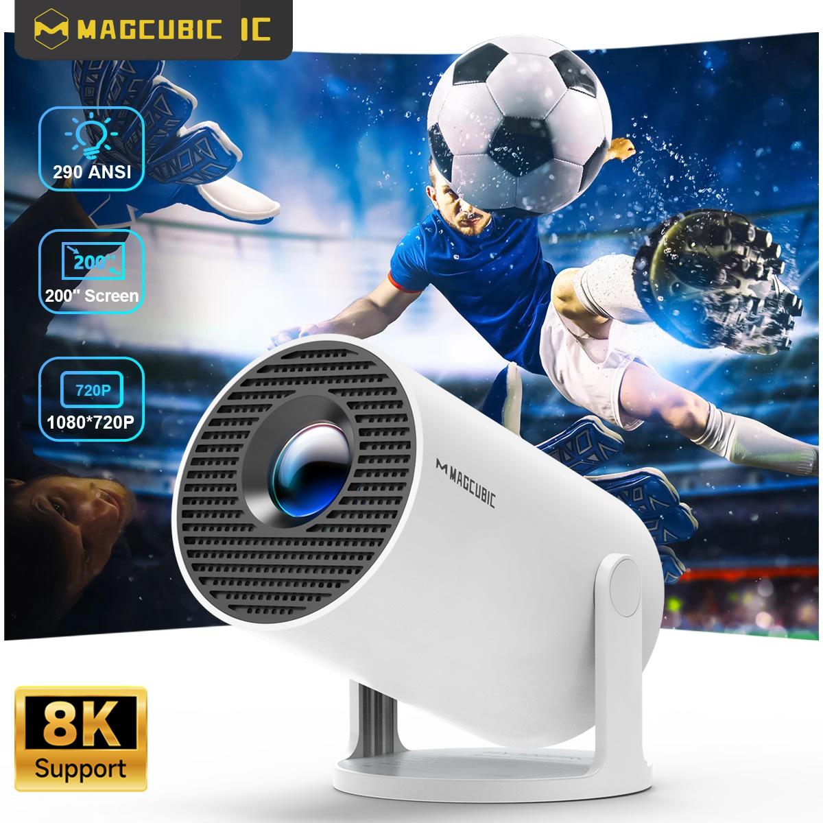 Retro Gaming And Projector - Magcubic Projector HY300 PRO 8K Android