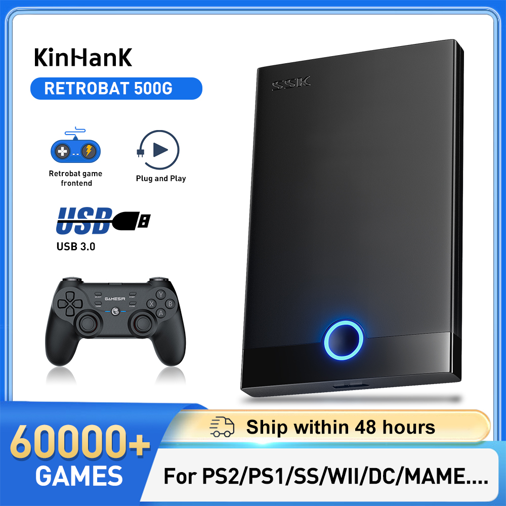 Retro Gaming Batocera - Super Console Retrobat Gaming HDD 60000+