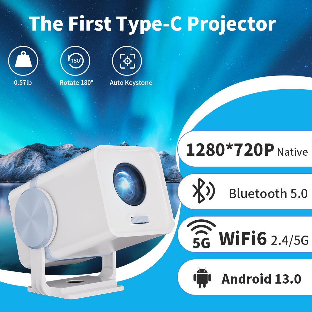 Retro Gaming And Projector - DESS Projector Android 13 Dual Band