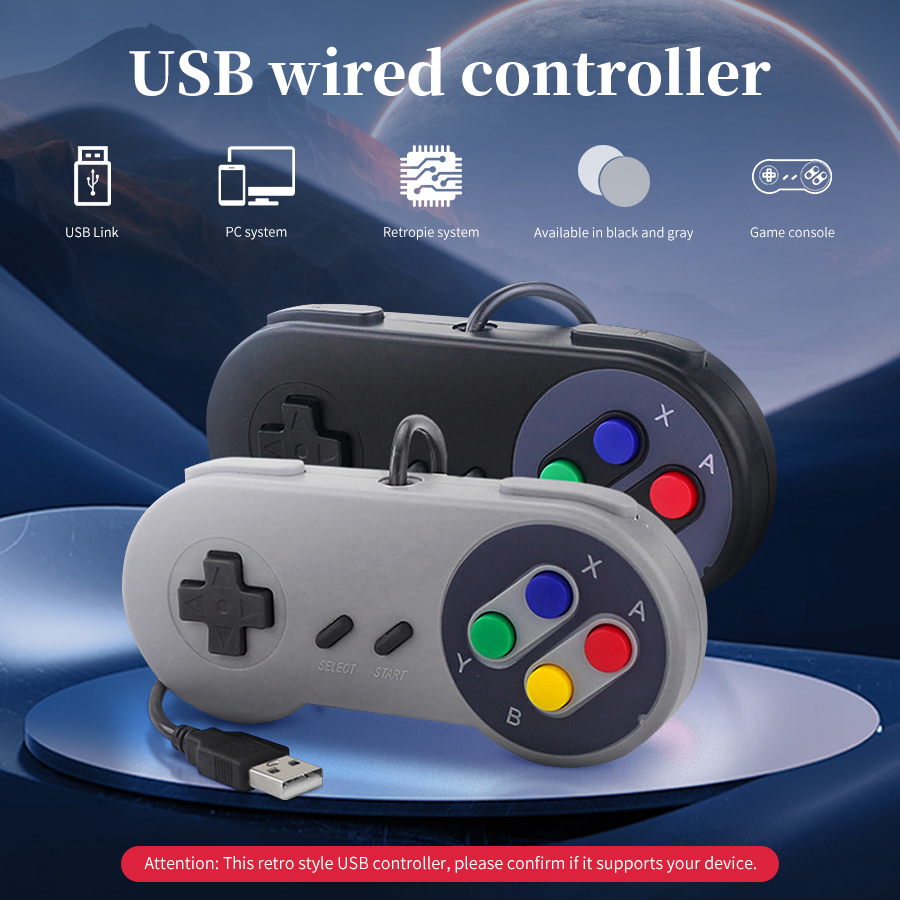 Raspberry Pi Retropie - USB Retro Gamepad for PC NESPi