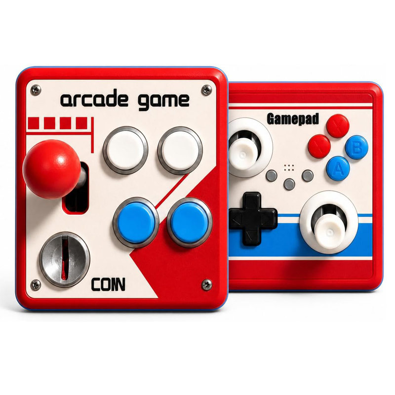 Gaming Retro Arcade - Drill-Free Light Switch Cover Retro Arcade