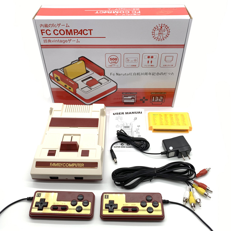 Retro Gaming And Projector - 500 in 1 Classic Games FC