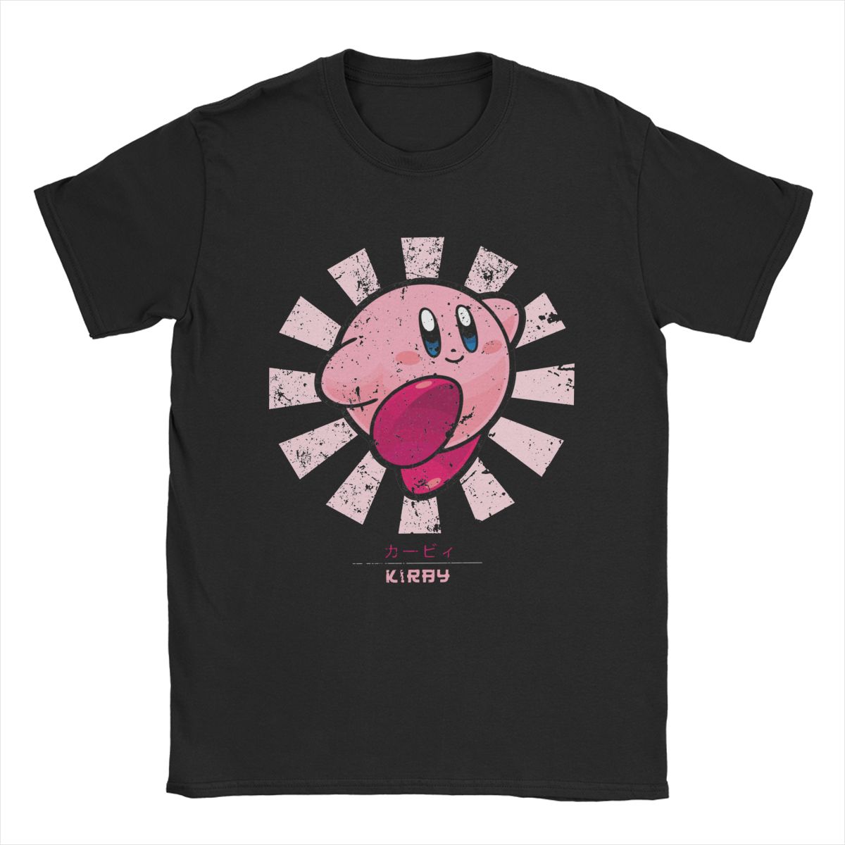 Retro Gaming T Shirts - Kirbys Retro Japanese T-Shirts Men Women