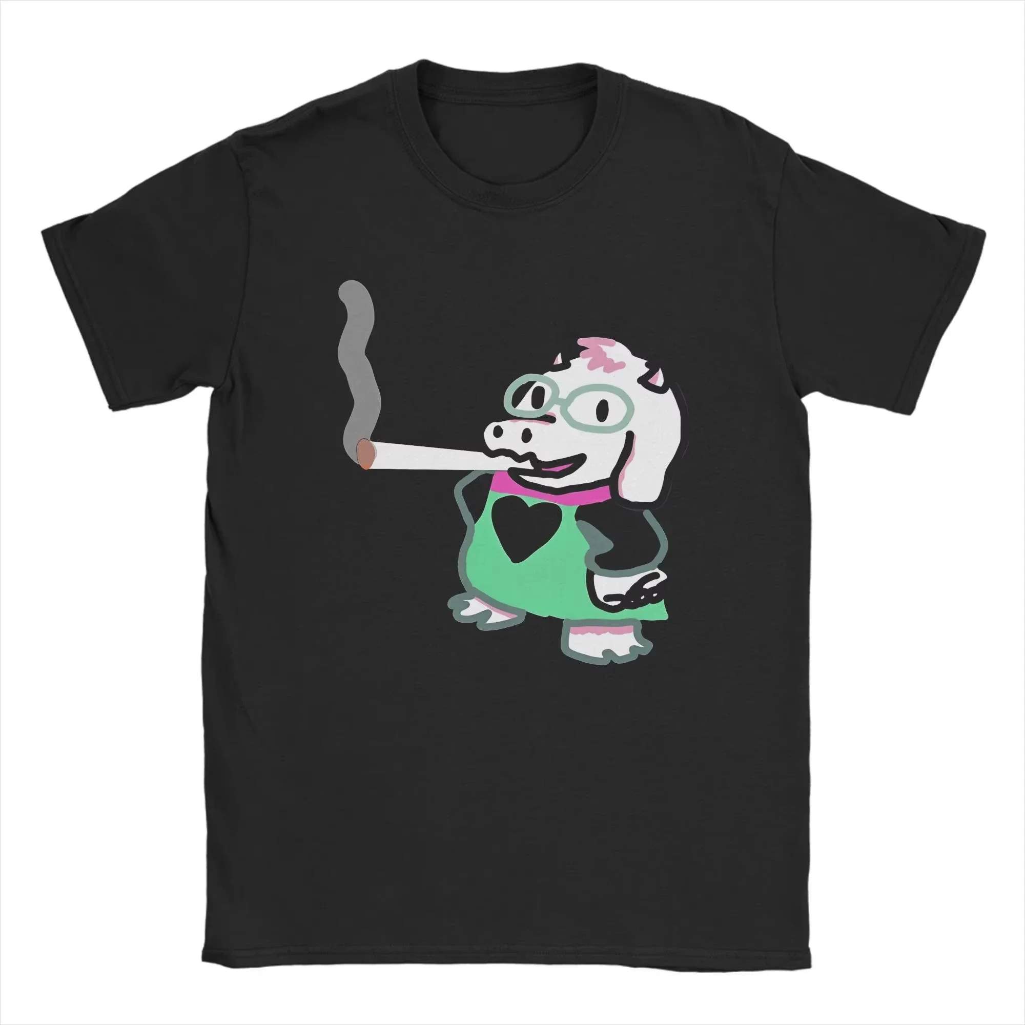 Retro Gaming T Shirts - Deltarune Game T Shirt Beach Ralsei