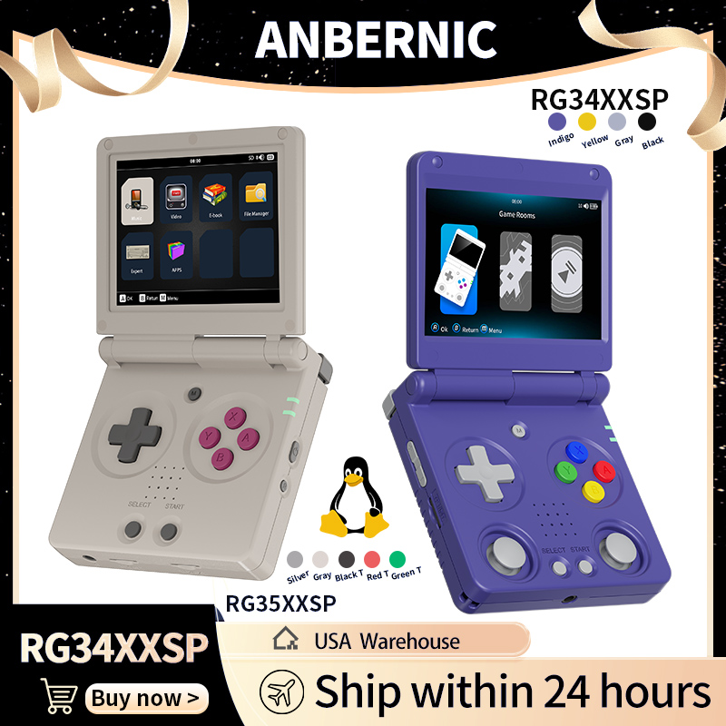 Anbernic RG34XXSP RG35XXSP Fli - Retro Gaming Play Zone recension och pris