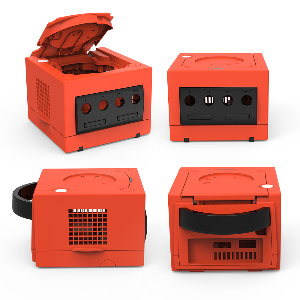 BitFunx NGC Transparent Box Re - Retro Gaming Nintendo recension och pris