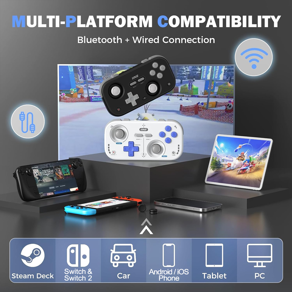 IINE Mini Controller Retro Poc - Retro Gaming Realm recension och pris