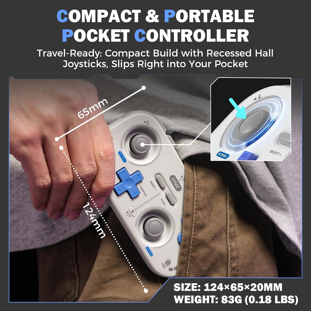 IINE Mini Controller Retro Poc - Retro Gaming Realm recension och pris