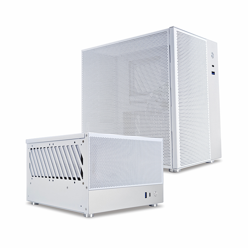 METALFISH T20 Mini ITX White C - Retro Gaming Pc Case recension och pris