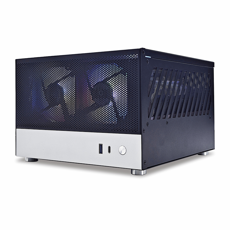 METALFISH T20 Mini ITX White C - Retro Gaming Pc Case recension och pris