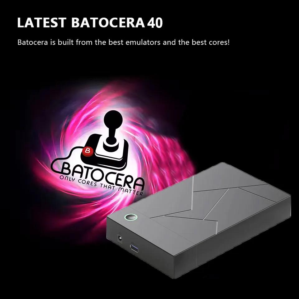 Retro Gaming GameForge 4TB Bat - Retro Gaming Batocera recension och pris
