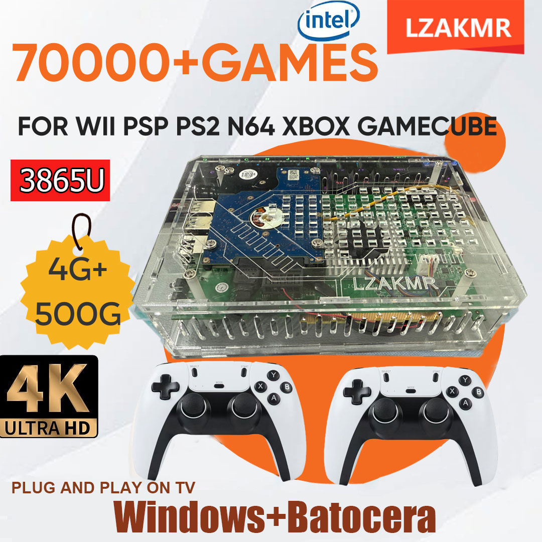 Retro U9 PRO Game Console 500G - Retro Gaming Batocera recension och pris