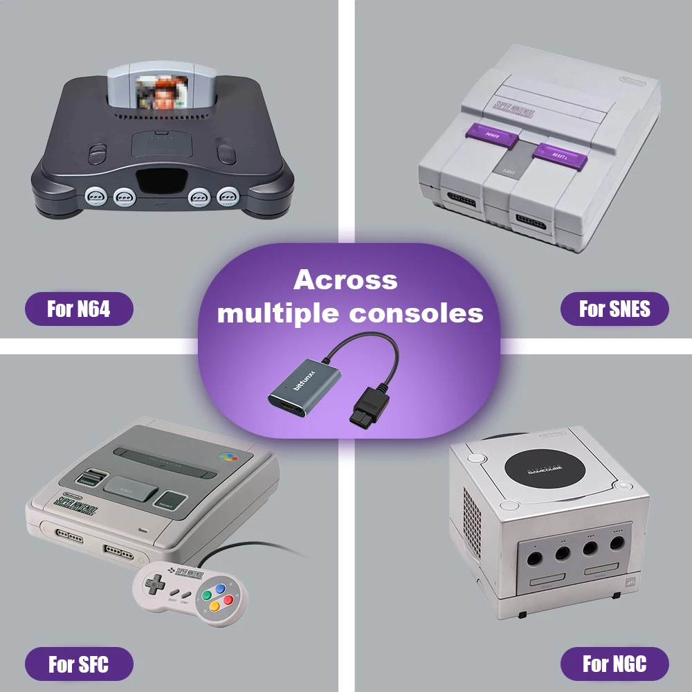 Bitfunx 720P Svideo / AV To HD - Retro Gaming Hdmi recension och pris