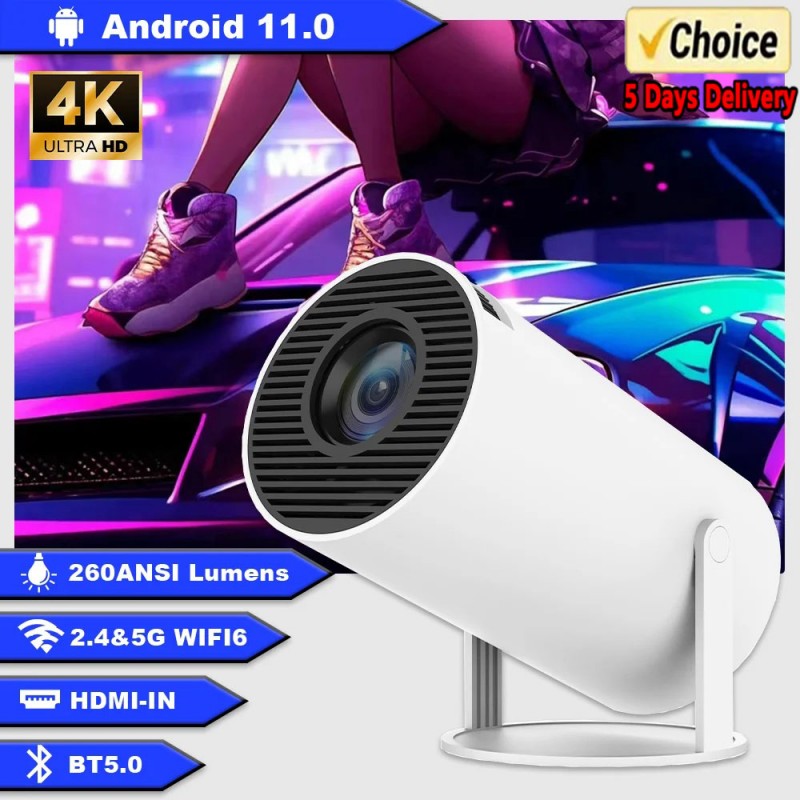 Mini HY300 Smart Android Proje - Retro Gaming And Projector recension och pris