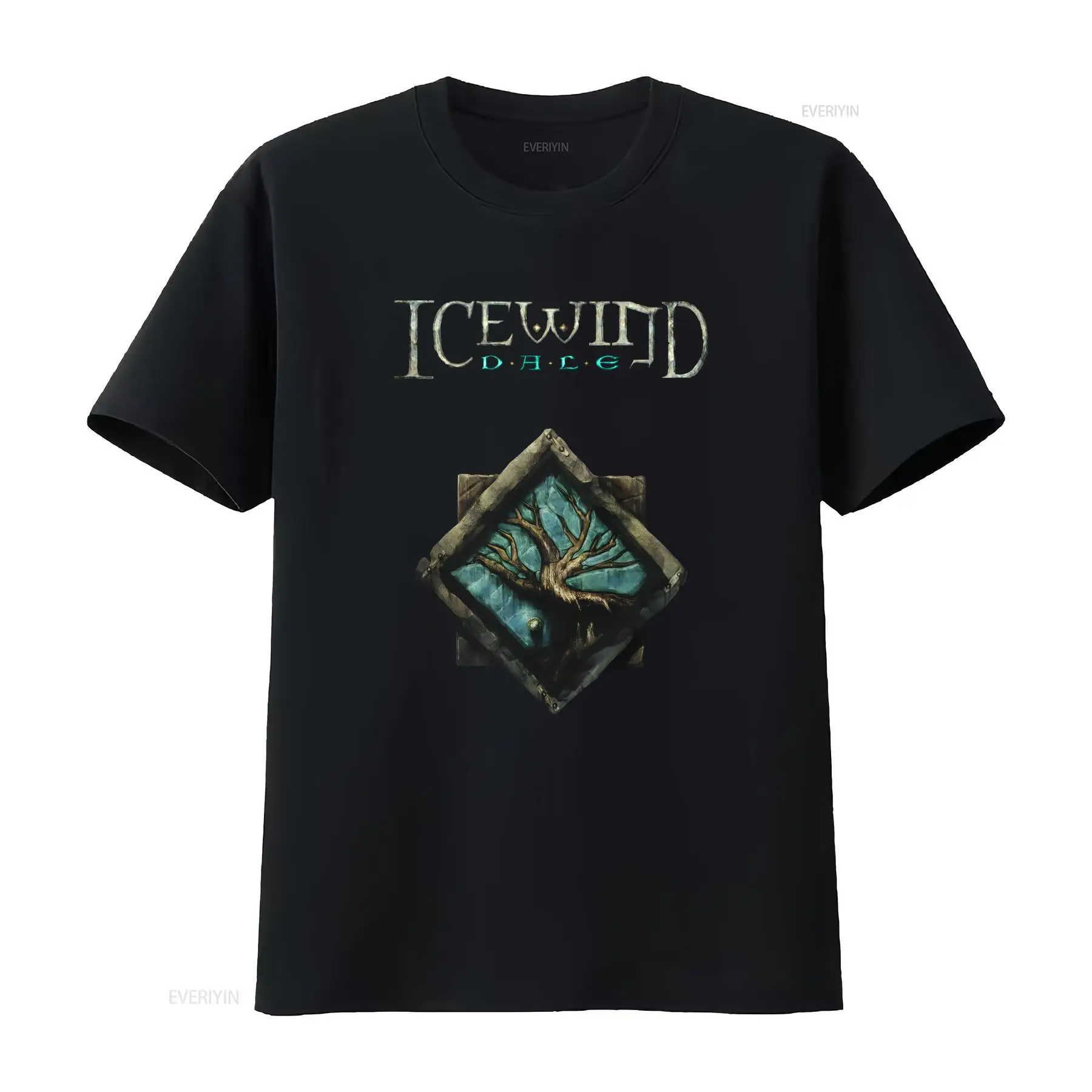 Icewind Dale Logo Classic Vide - Retro Gaming T Shirts recension och pris