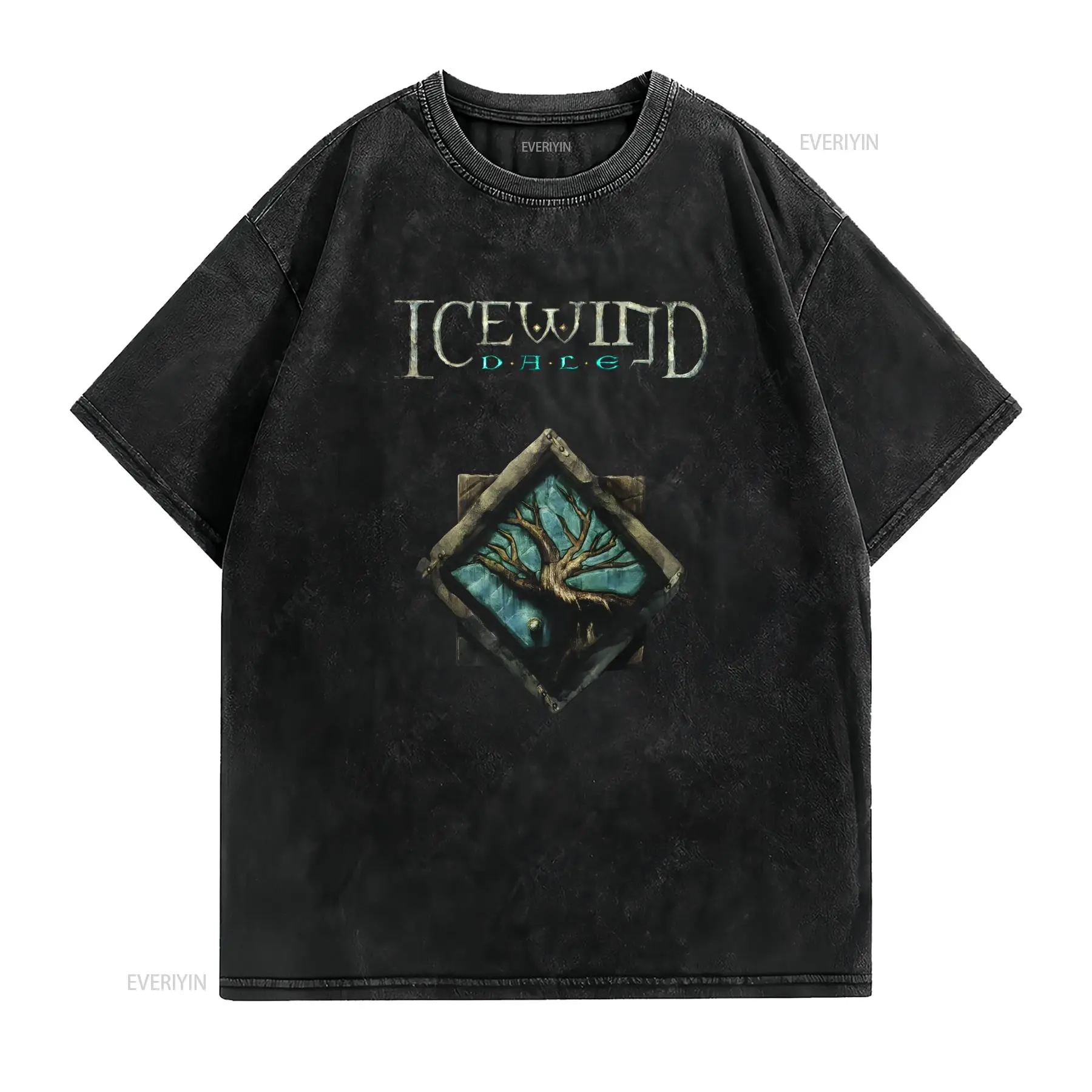 Icewind Dale Logo Classic Vide - Retro Gaming T Shirts recension och pris