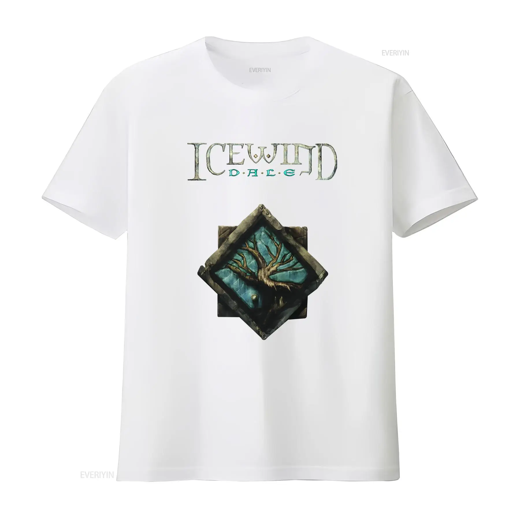 Icewind Dale Logo Classic Vide - Retro Gaming T Shirts recension och pris