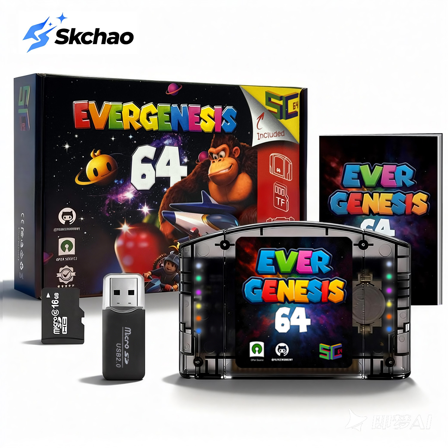 11000 in 1 SC64 Flash Cart N64 - Retro Gaming Raspberry Pi recension och pris