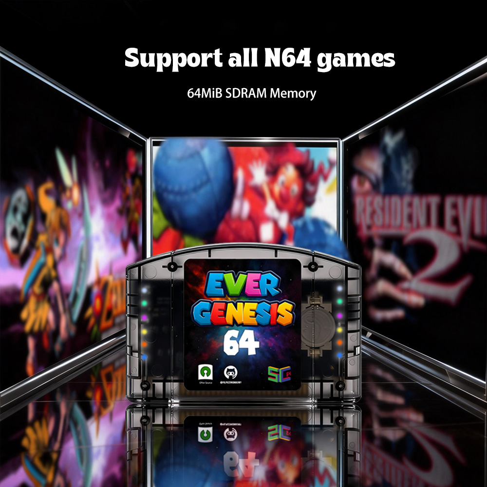 11000 in 1 SC64 Flash Cart N64 - Retro Gaming Raspberry Pi recension och pris