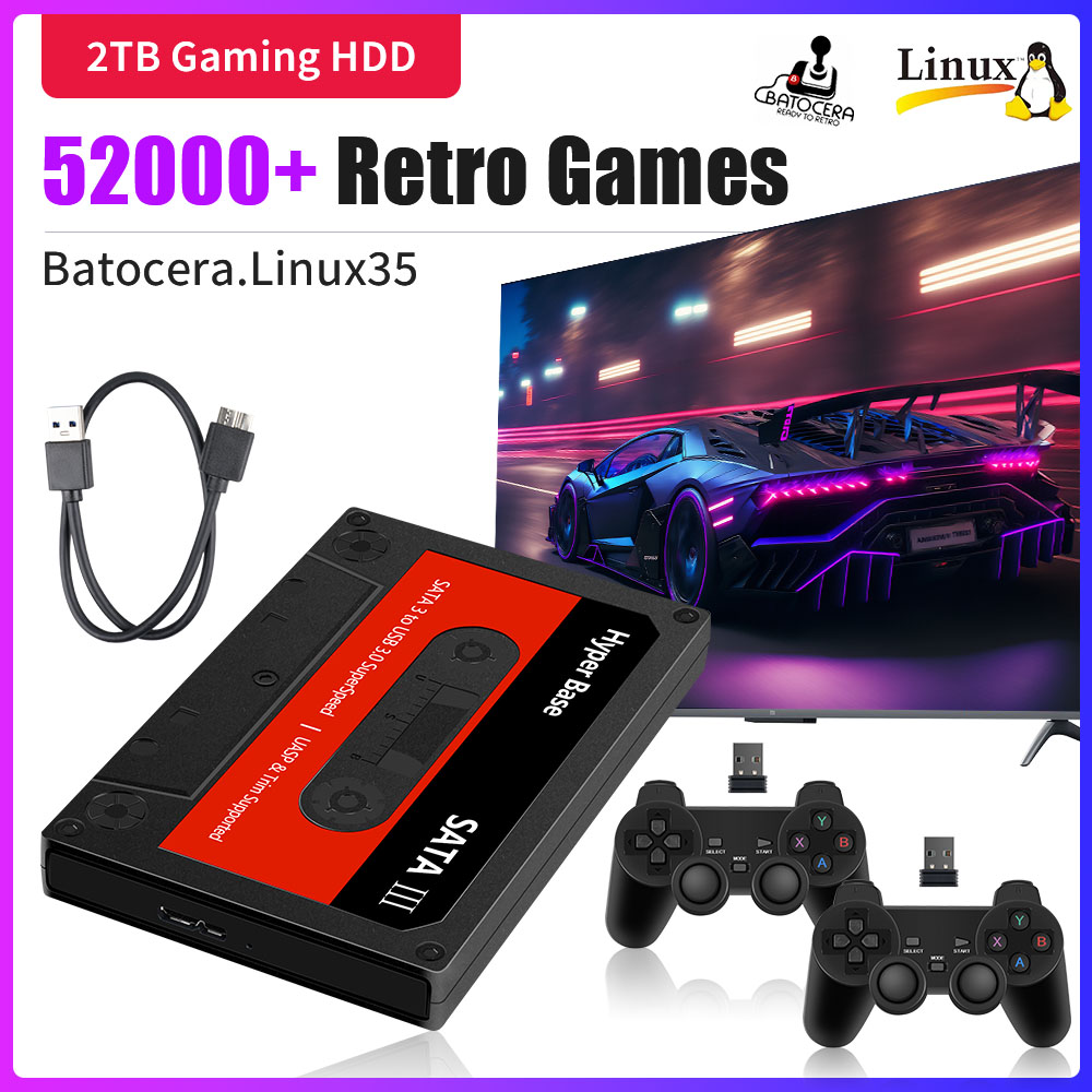 Hyper Base Batocera 2TB Gaming - Retro Gaming Batocera recension och pris