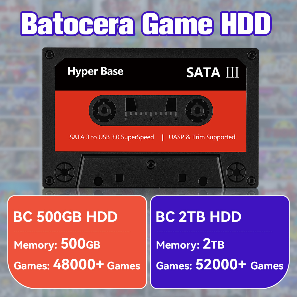 Hyper Base Batocera 2TB Gaming - Retro Gaming Batocera recension och pris
