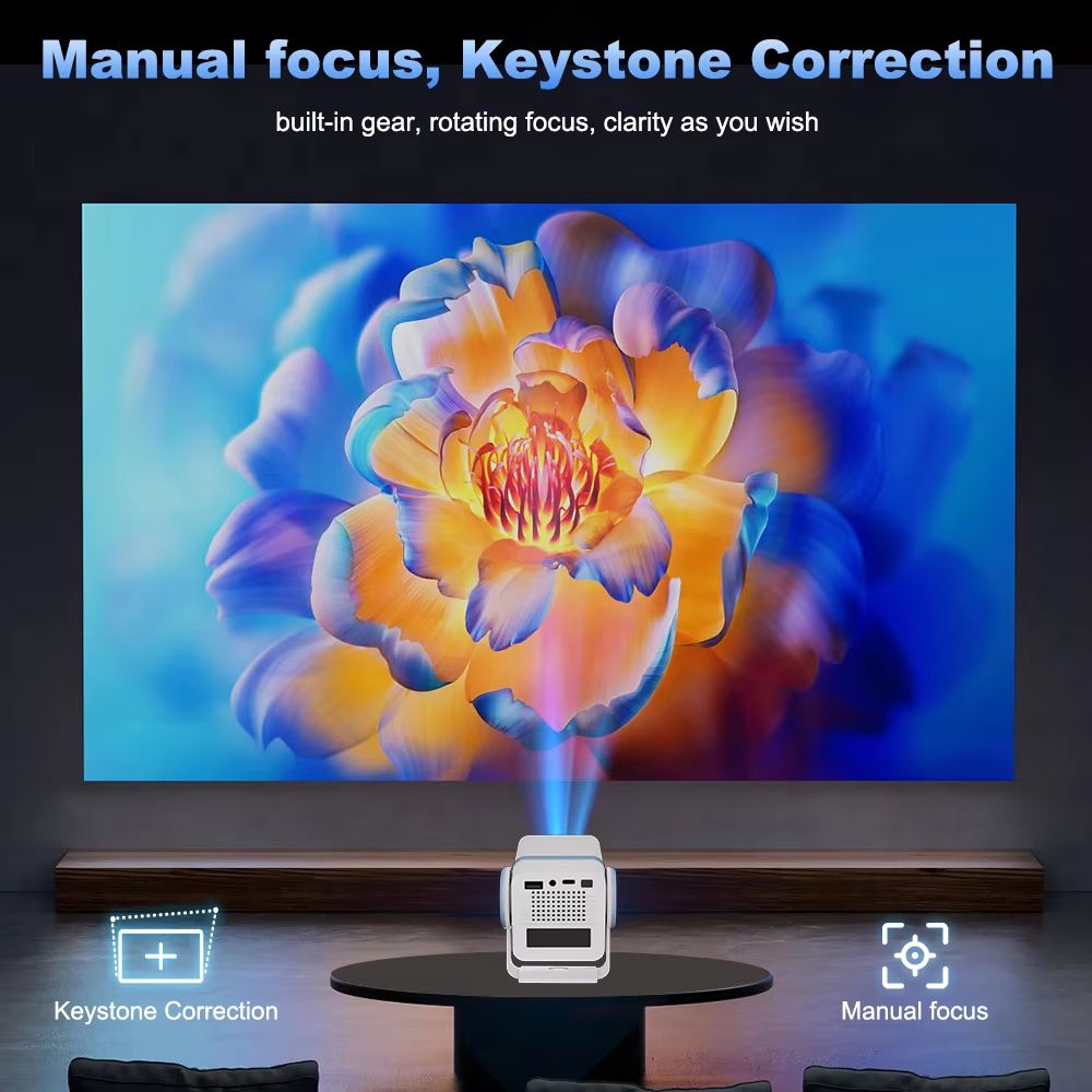 DESS Projector Android 13 Dual - Retro Gaming And Projector recension och pris