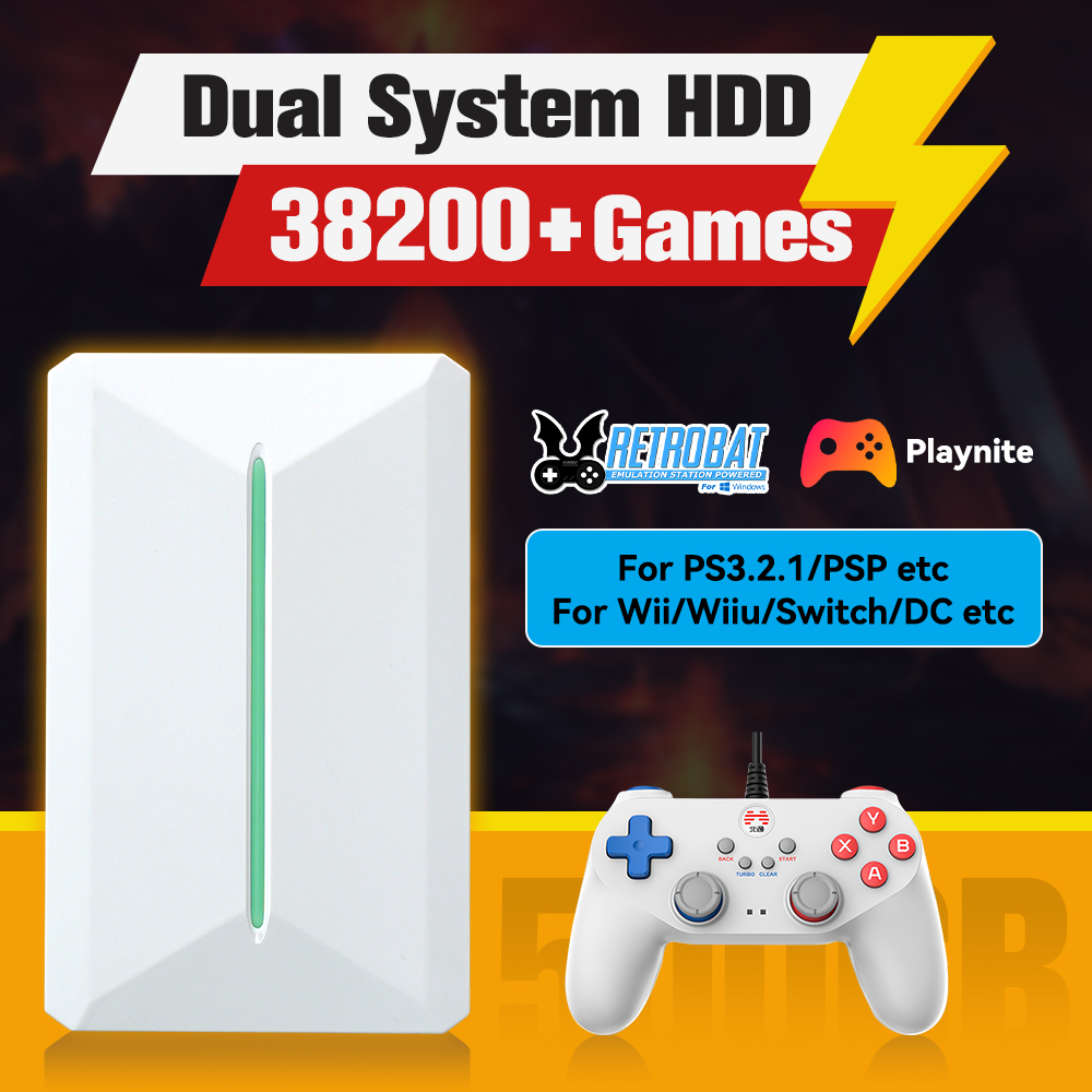 Retrobat＆Playnite System HDD R - Retro Gaming Play Zone recension och pris