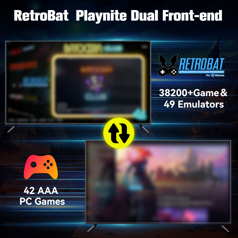 Retrobat＆Playnite System HDD R - Retro Gaming Play Zone recension och pris
