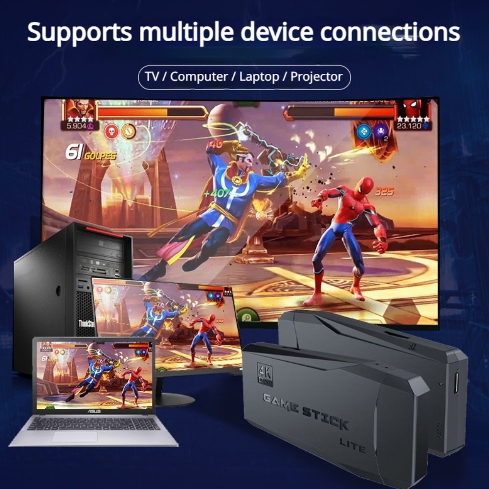 Portable 4K Retro Game Stick C - Retro Gaming Hdmi recension och pris