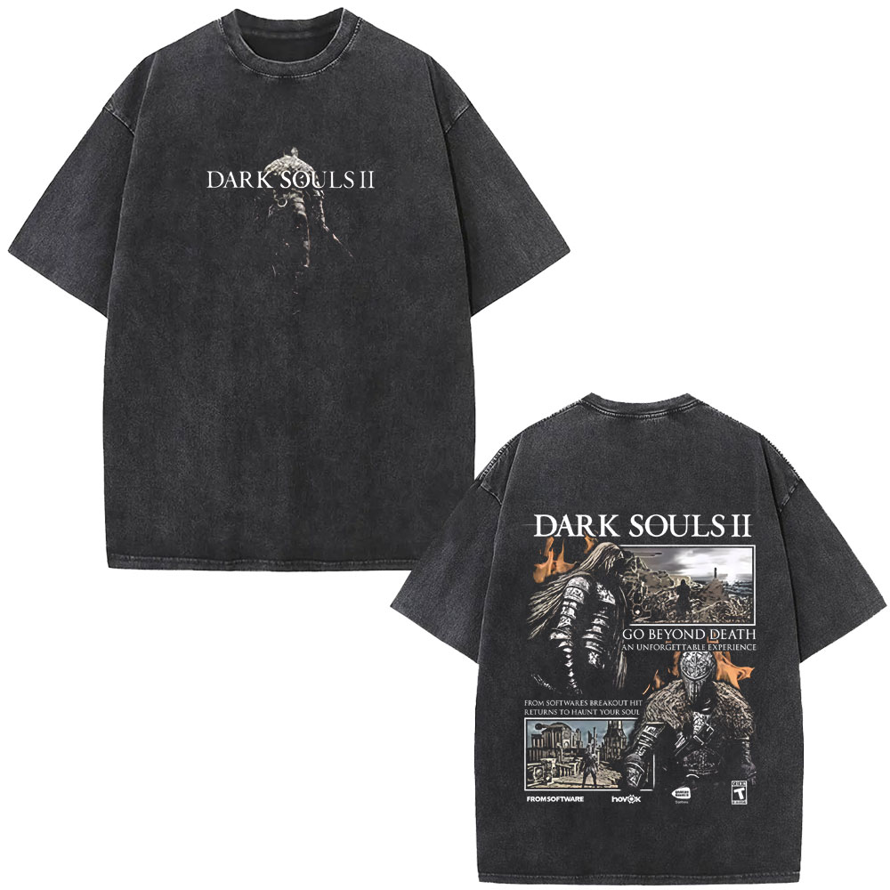 Washed Vintage Game Dark Souls - Retro Gaming T Shirts recension och pris