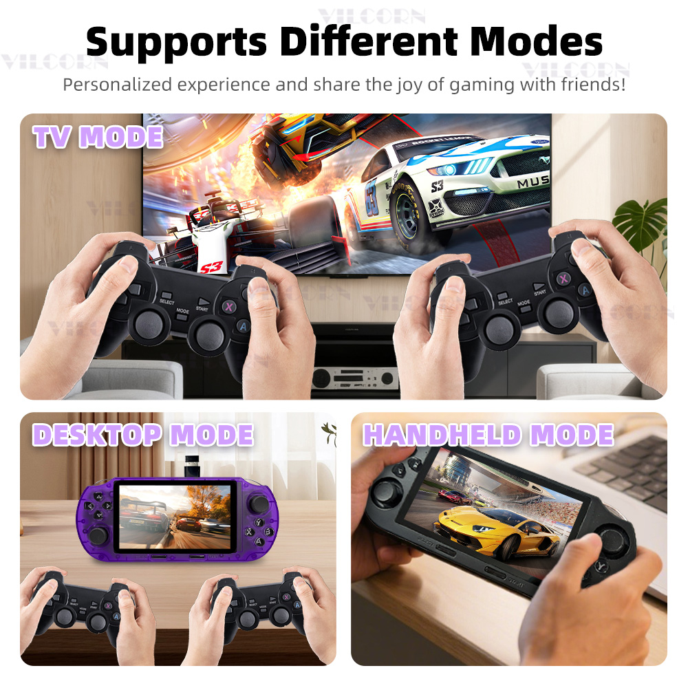 VILCORN SF3000 HD Handheld Gam - Retro Gaming Play Zone recension och pris