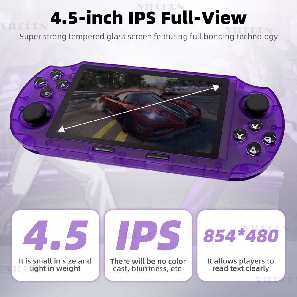 VILCORN SF3000 HD Handheld Gam - Retro Gaming Play Zone recension och pris