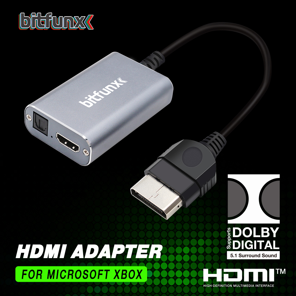 Bitfunx HDMI™ Adapter for XBOX - Retro Gaming Play Zone recension och pris
