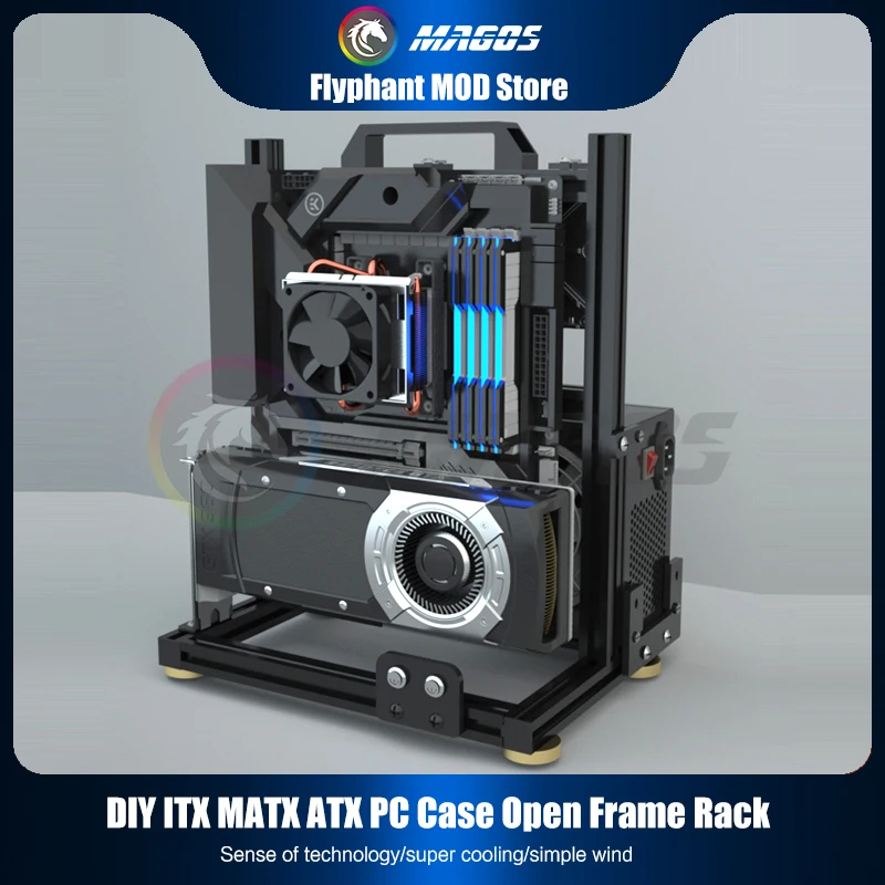 DIY Gamer Cabinet ITX MATX ATX - Retro Gaming Pc Case recension och pris