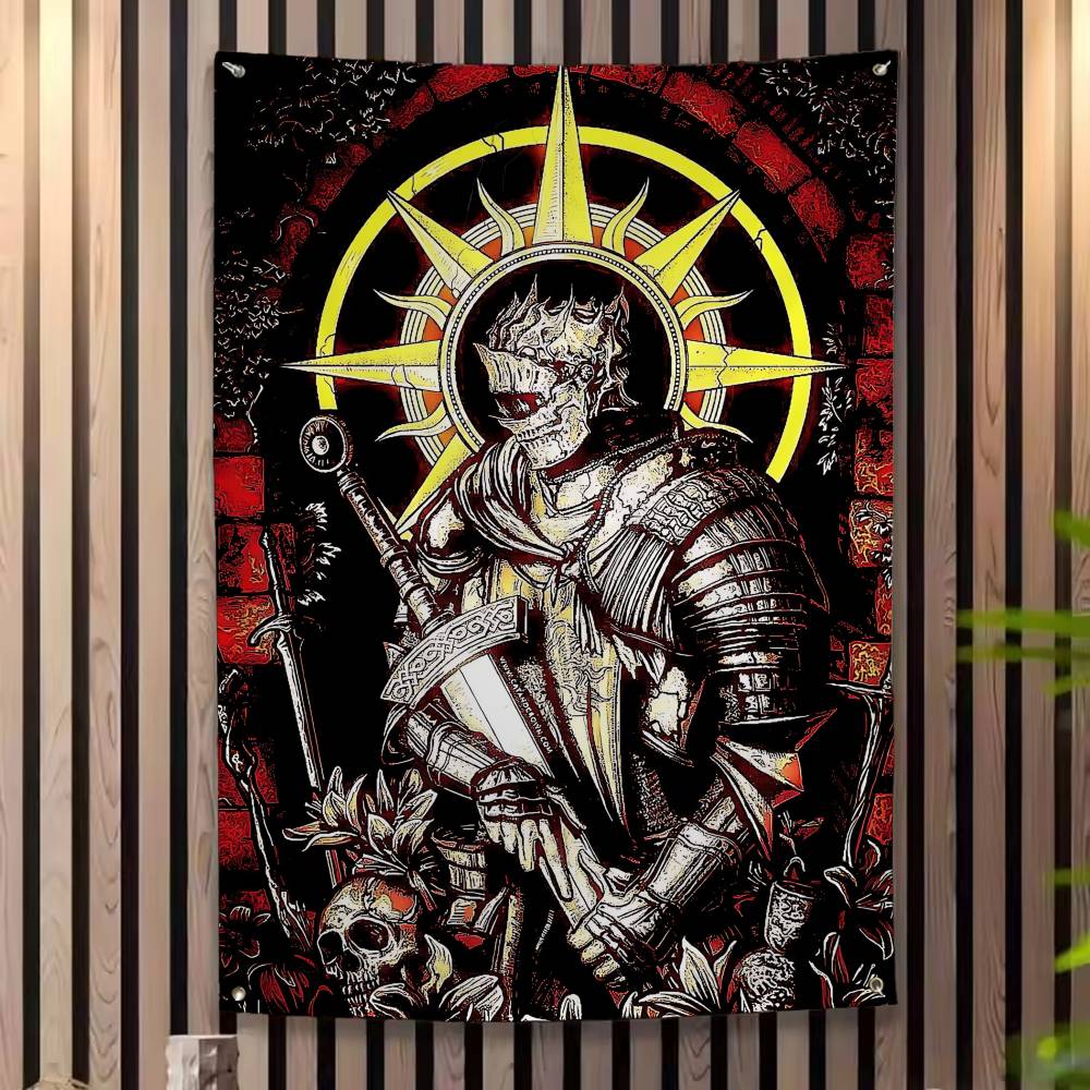 1pc DARK SOULS GAME Retro Flag - Retro Gaming Banner recension och pris