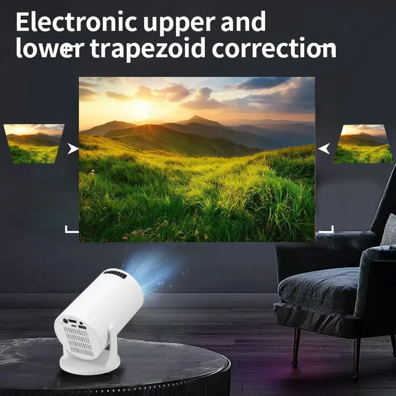 New  Mini HY300  Projector 4K  - Retro Gaming And Projector recension och pris