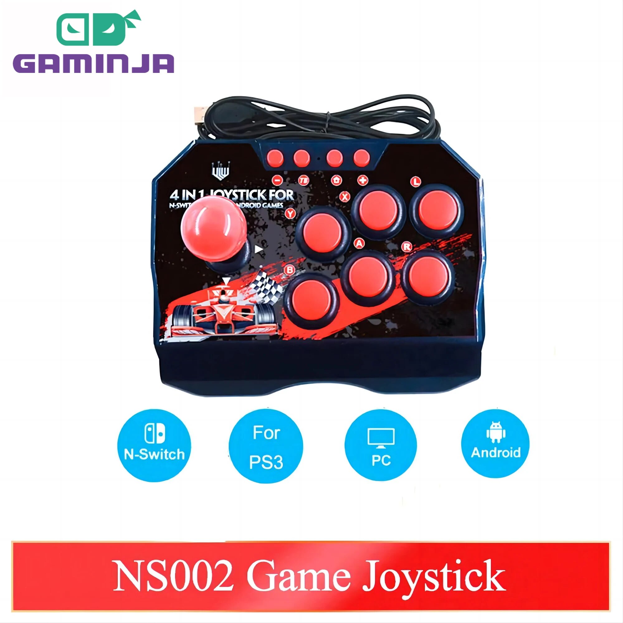 GAMINJA NS002 4 In 1 Retro Arc - Retro Gaming Play Zone recension och pris