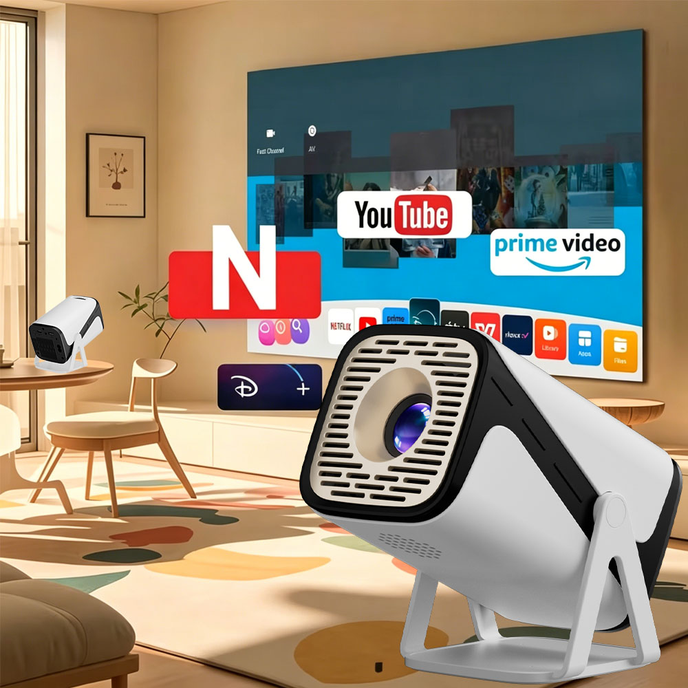 Smart Mini Projector Built-in  - Retro Gaming And Projector recension och pris