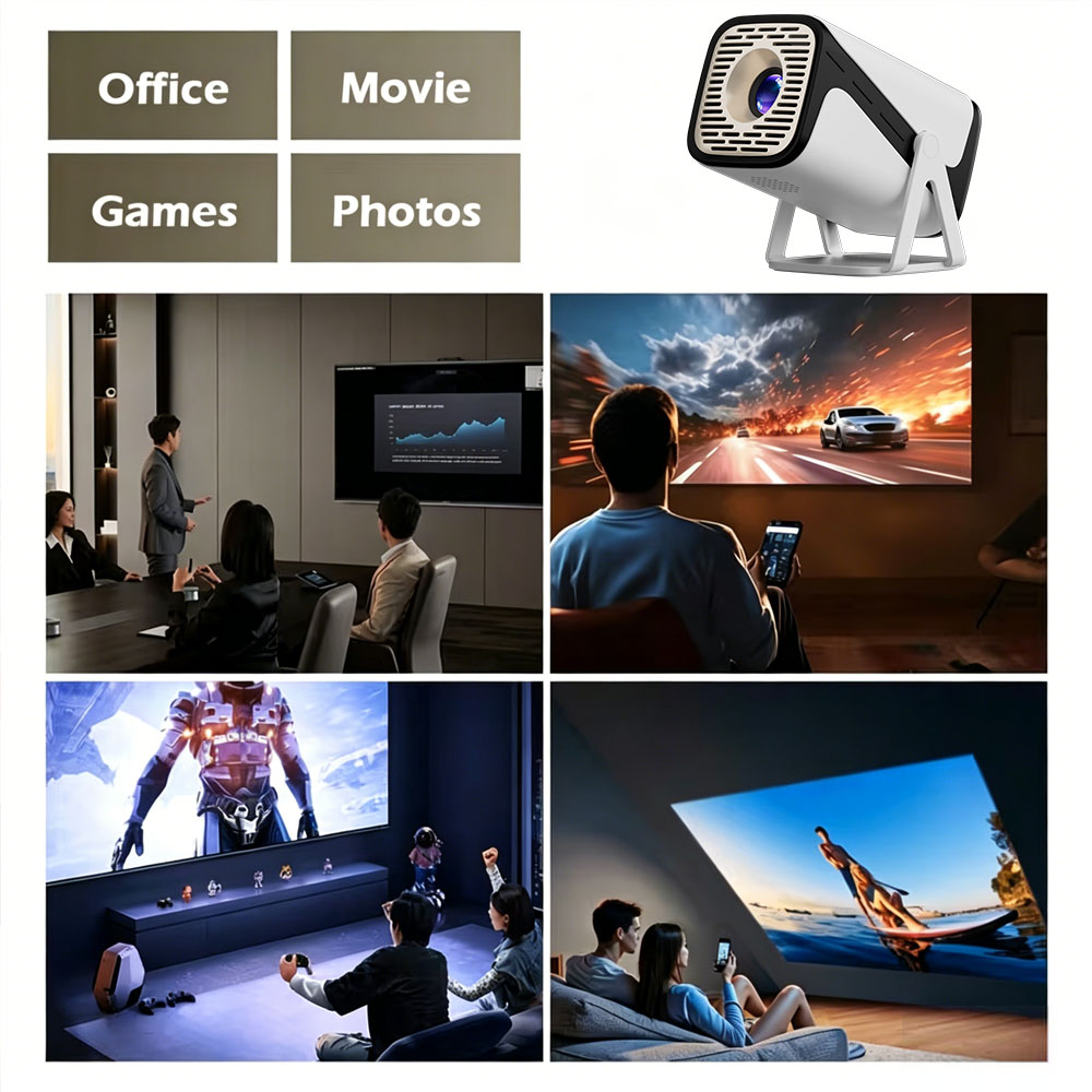 Smart Mini Projector Built-in  - Retro Gaming And Projector recension och pris