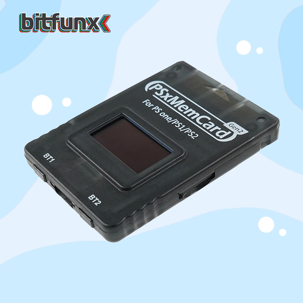Bitfunx PSxMemCard Gen2 Store  - Retro Gaming Hdmi recension och pris