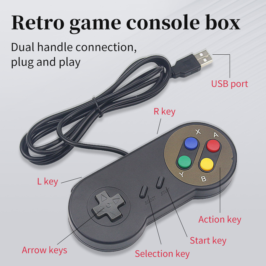 USB Retro Gamepad for PC NESPi - Raspberry Pi Retropie recension och pris