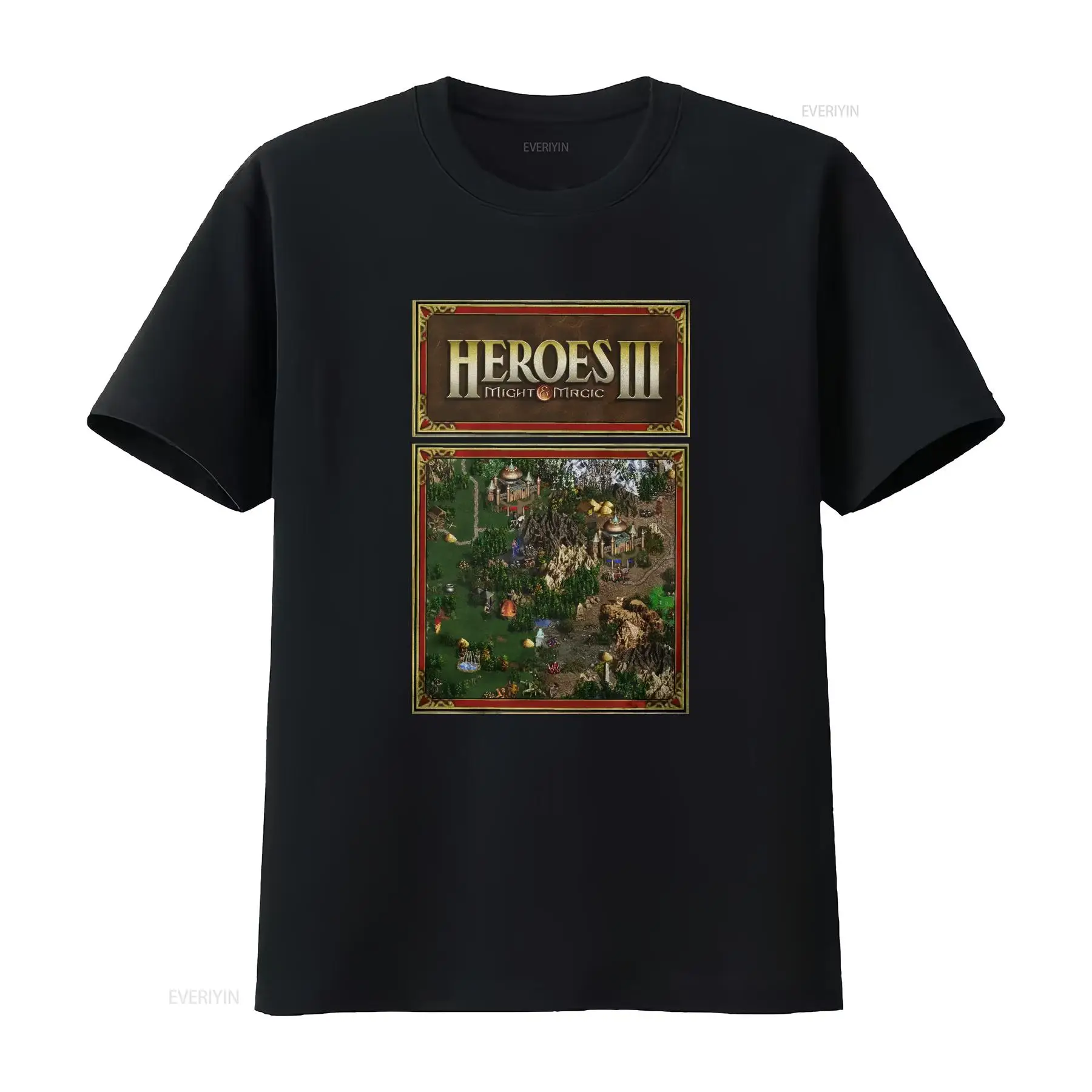 Heroes Map of Might And Magic  - Retro Gaming T Shirts recension och pris