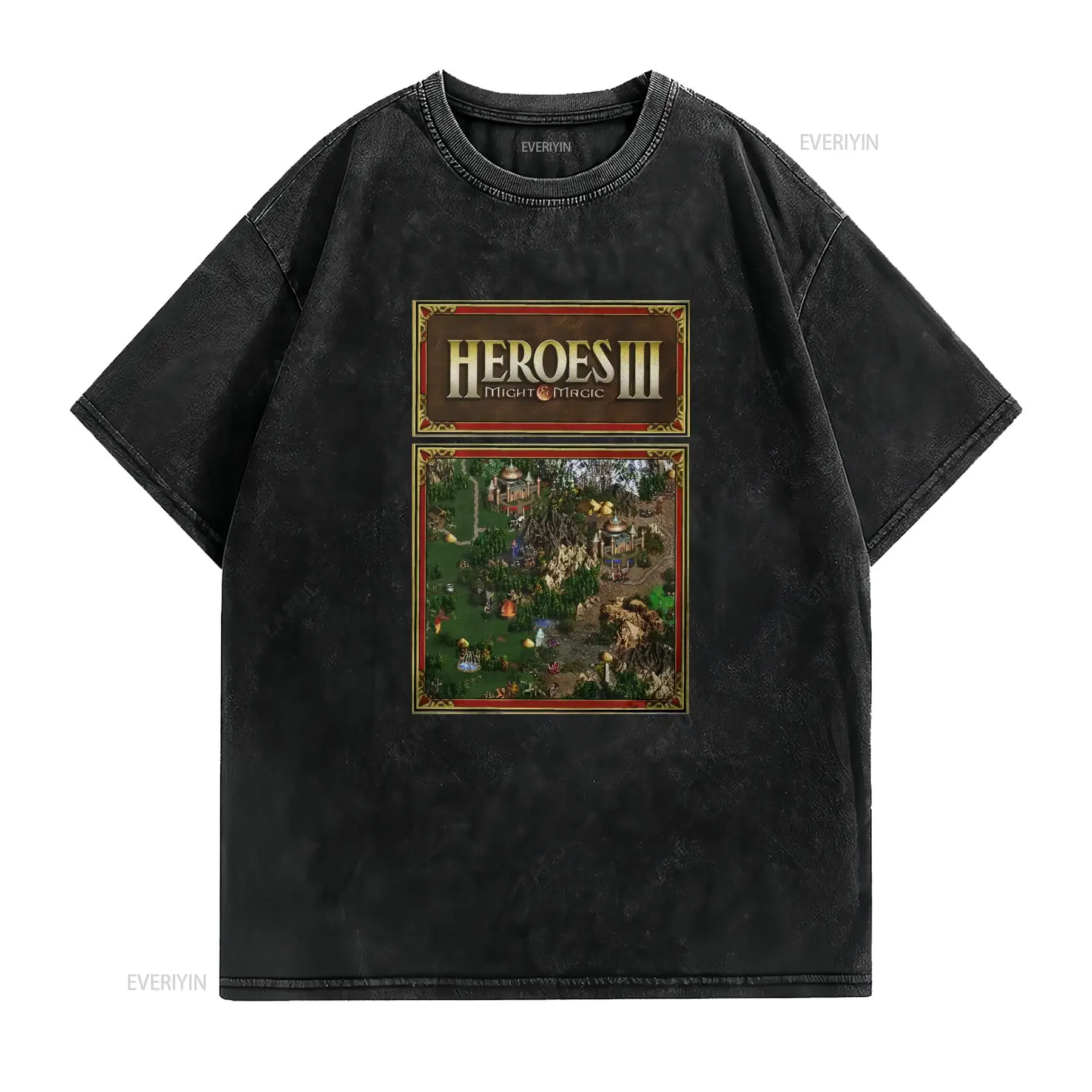 Heroes Map of Might And Magic  - Retro Gaming T Shirts recension och pris