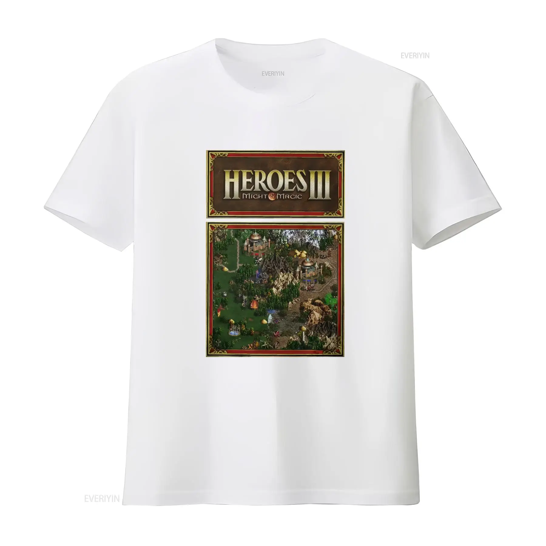 Heroes Map of Might And Magic  - Retro Gaming T Shirts recension och pris