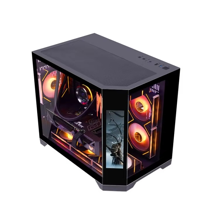 Without Fan New Design Mid-tow - Retro Gaming Pc Case recension och pris