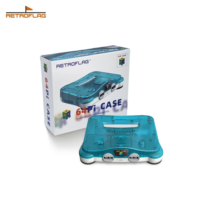 Retroflag 64Pi CASE for Raspbe - Retro Gaming Raspberry Pi 5 recension och pris