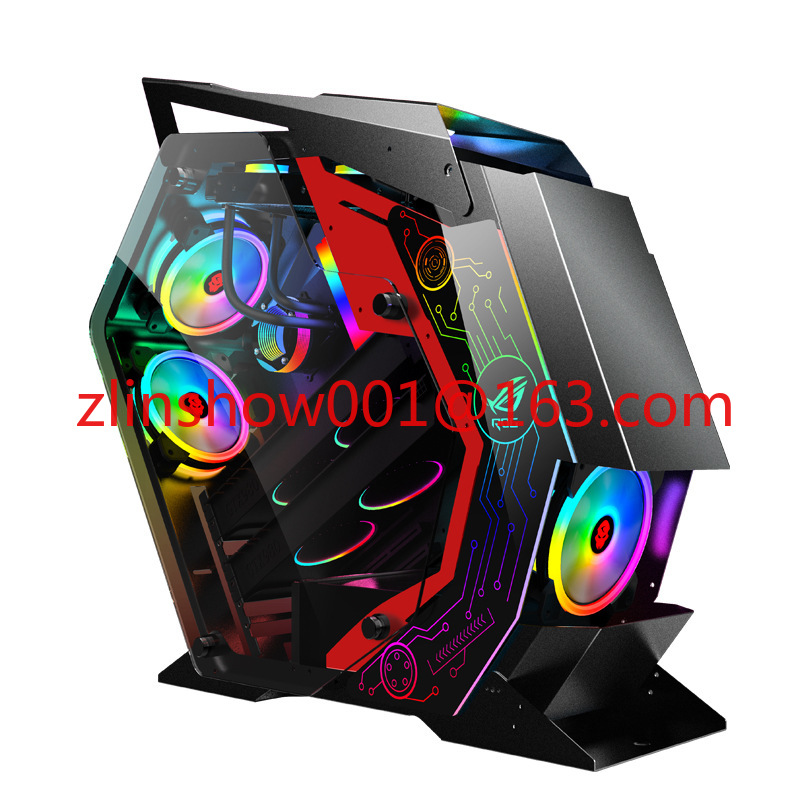 Internet cafe glass water cool - Retro Gaming Pc Case recension och pris