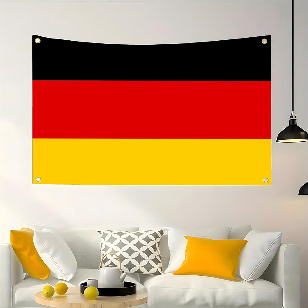 1PC Famous Germany Flags Retro - Retro Gaming Banner recension och pris